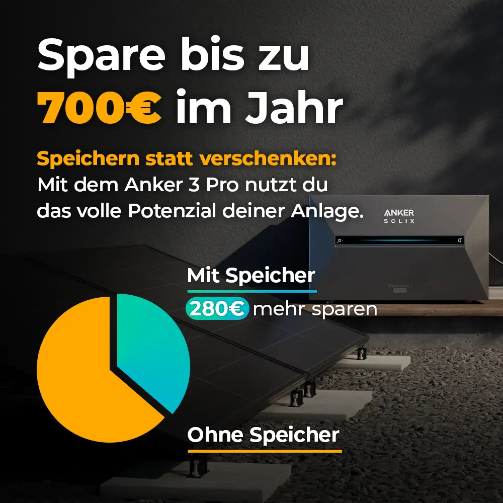 Balkonkraftwerk 2000W Glas-Glas bifazial - Komplettset Flachdach/Boden - Image 6