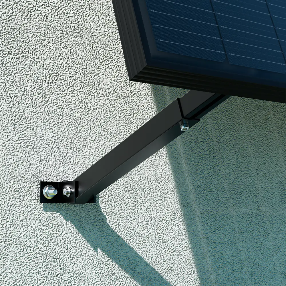 Balkonkraftwerk Halterung für die Wand - Set für ein Solarmodul - Image 4