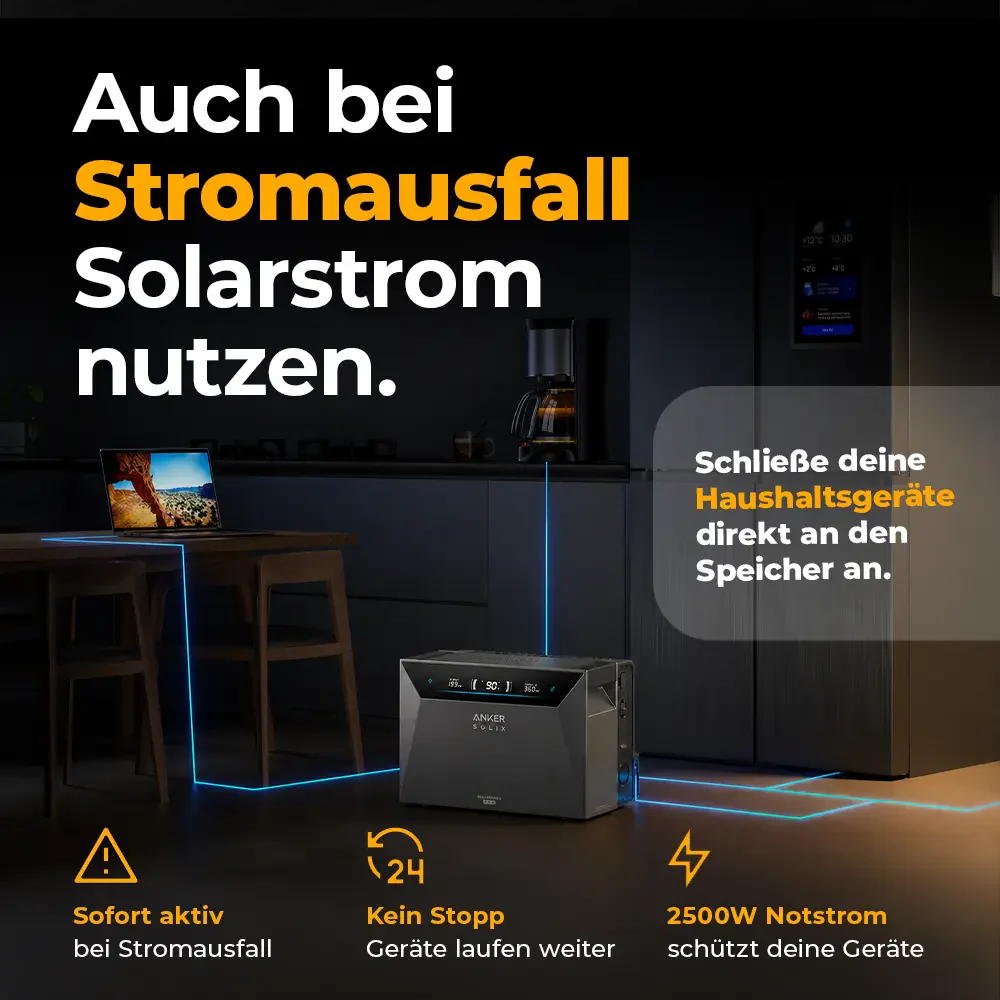 Solarkraftwerk 4000W mit Speicher Anker SOLIX 4 Pro - Set - Image 5